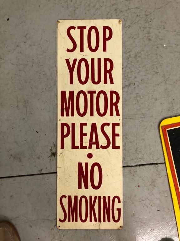 Stop Your Motors, 32"x10"