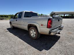’05 Chevy ½ ton pickup, 4x4, extended cab