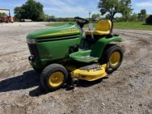 JD LX280 riding mower, hydrostat drive, 48” deck