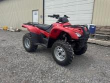 Honda Rancher ES 4-wheeler, shop kept