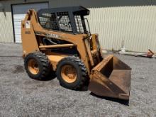 Case 445 skid steer, remote hydraulics, 560 hours