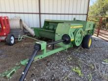 JD 348 square baler, wire tie, barn kept