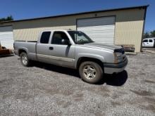 ’05 Chevy ½ ton pickup, 4x4, extended cab