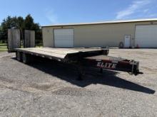 Elite pentle hitch 20’+ 6’ dovetail trailer