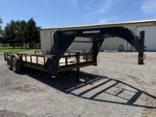 GN 20’ tandem axle utility trailer with ramps