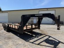 GN 20’ tandem axle utility trailer with ramps