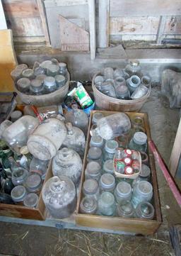 Antique Sealers, Bottles, Etc.!
