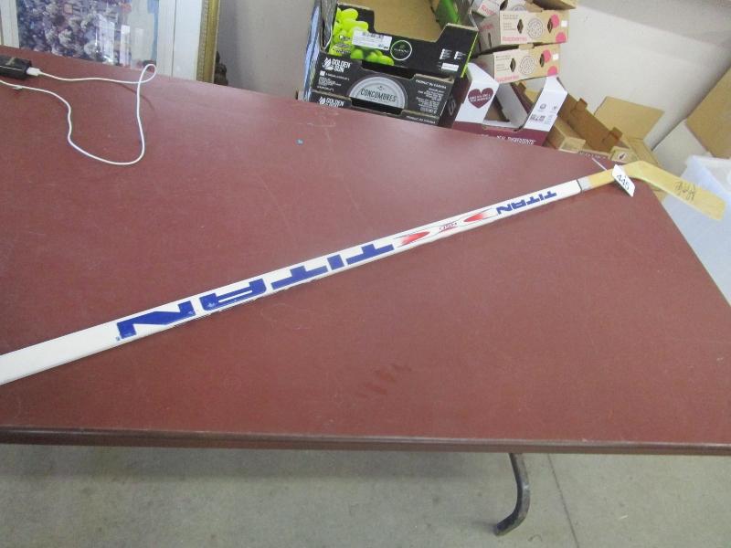 Signed Hockey Stick