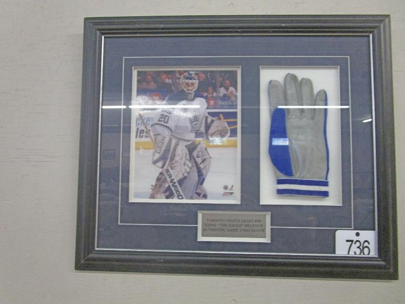 Signed Eddie Belfour Print