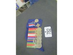 Tray of 6 War Medals