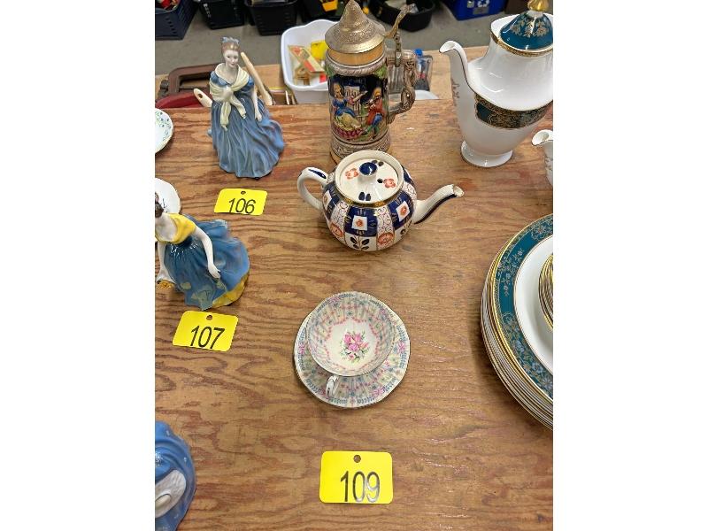 Stein Teapot and Cup