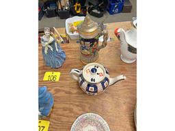 Stein Teapot and Cup