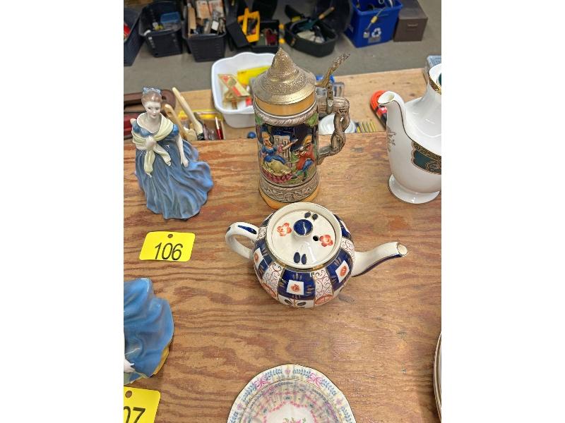 Stein Teapot and Cup