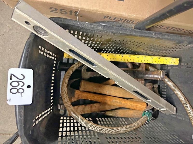 Basket of Assorted Tools