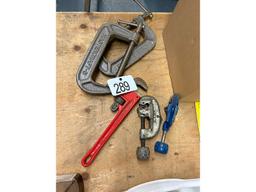 C- Clamps, Pipe Cutters, Clamps