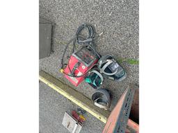 Lincoln Welder with Helmets