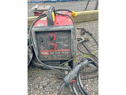 Lincoln Welder with Helmets