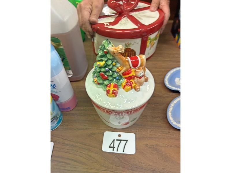 Spode Cookie Jar