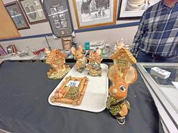 Tray of Large Pendelfin Figurines