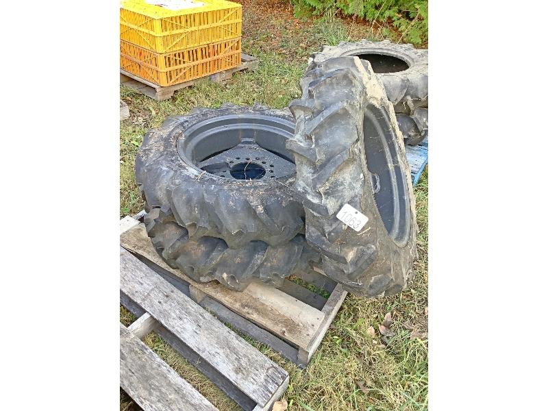 3 - 8.3-20 Tires on Rims - Unused