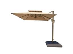New TMG-LUA08 Cantilever Umbrella With Led Lights, 8'x8'