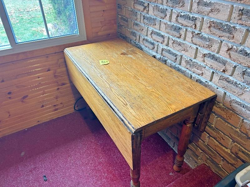 Antique Drop Leaf Table