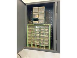 Locking Cabinet & Contents