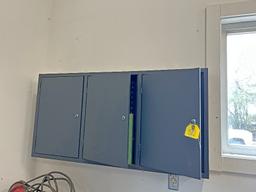 Locking Cabinet & Contents