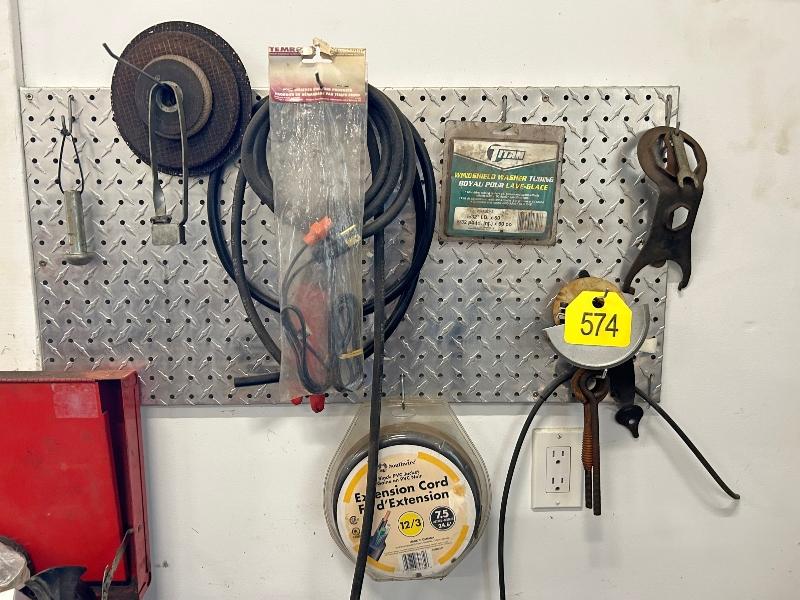 Pegboard & Contents