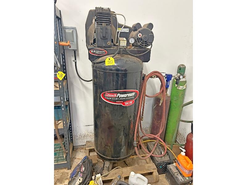 Coleman Powermate 60 Gal 155 PSI Air Compressor