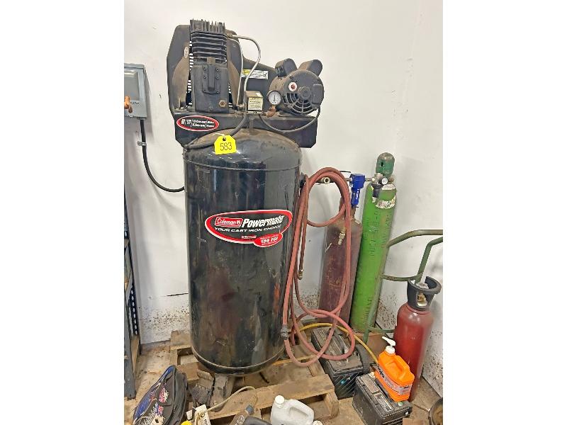 Coleman Powermate 60 Gal 155 PSI Air Compressor