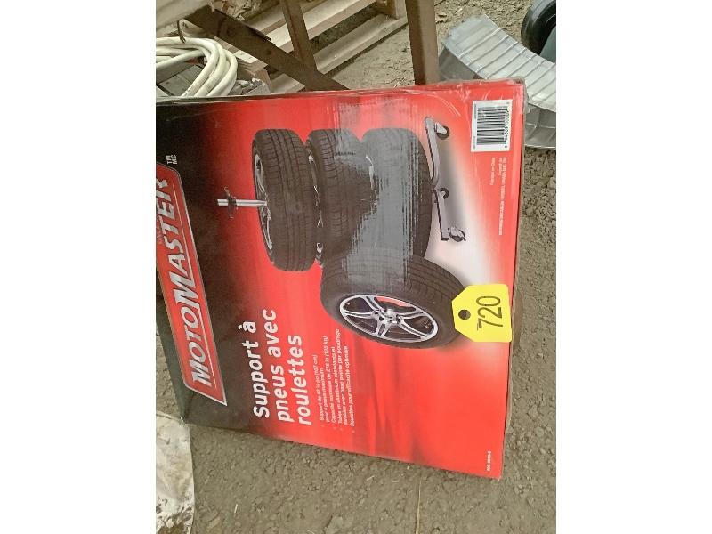 Motomaster Tire Stand with Wheels