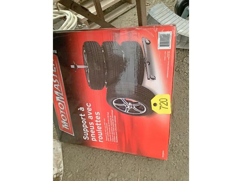 Motomaster Tire Stand with Wheels