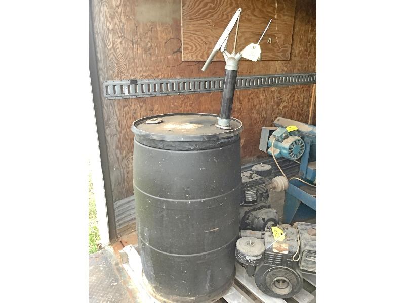 Poly Barrel and Pump