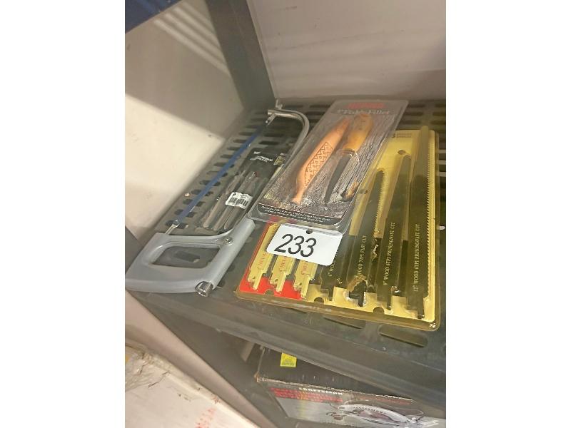 New Reciprocating Saw Blades, Etc.