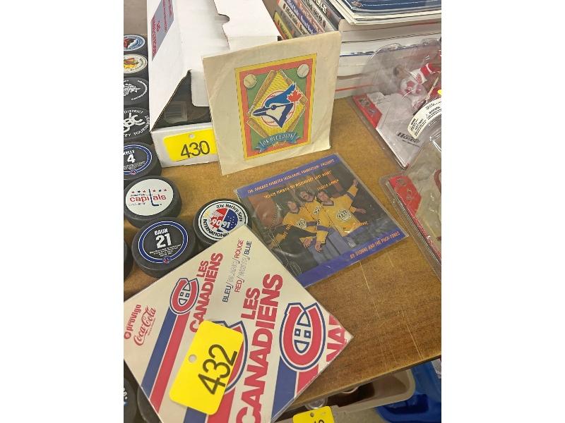 Blue Jays, Canadiens & Kings Records