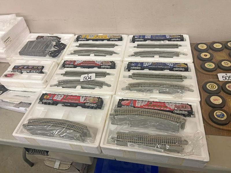 NHL Original 6 Train Set