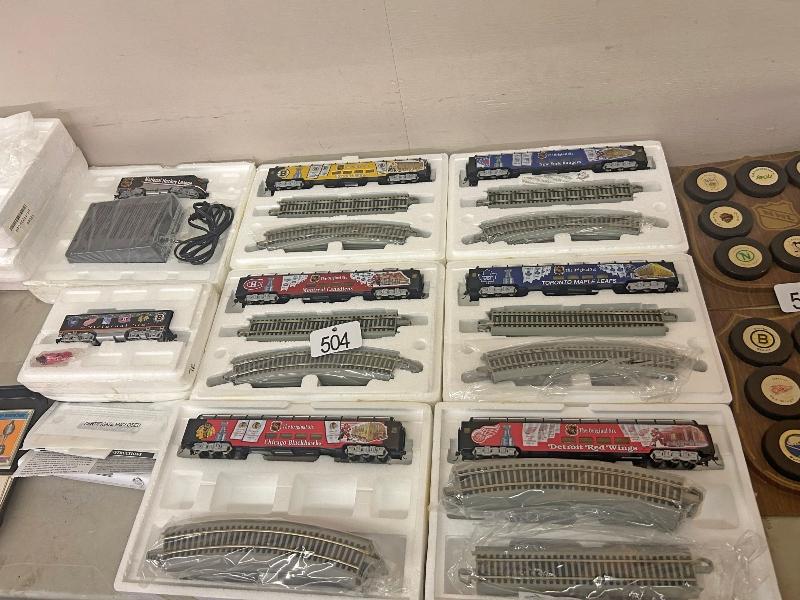 NHL Original 6 Train Set