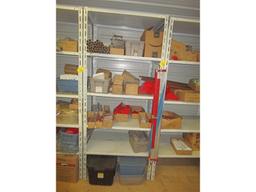 5 Tier Shelf & Contents Including Conveyor Chain Hardware