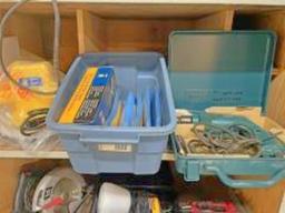 Tool Cabinet with Air and Electric Tools