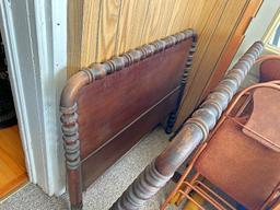 Antique Single Spool Bed