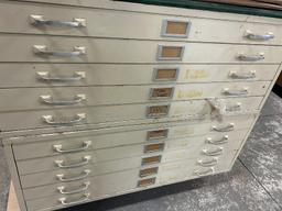 3 Steel Drawing Filing Cabinets