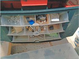 Toolbox Full of Electrical Supplies