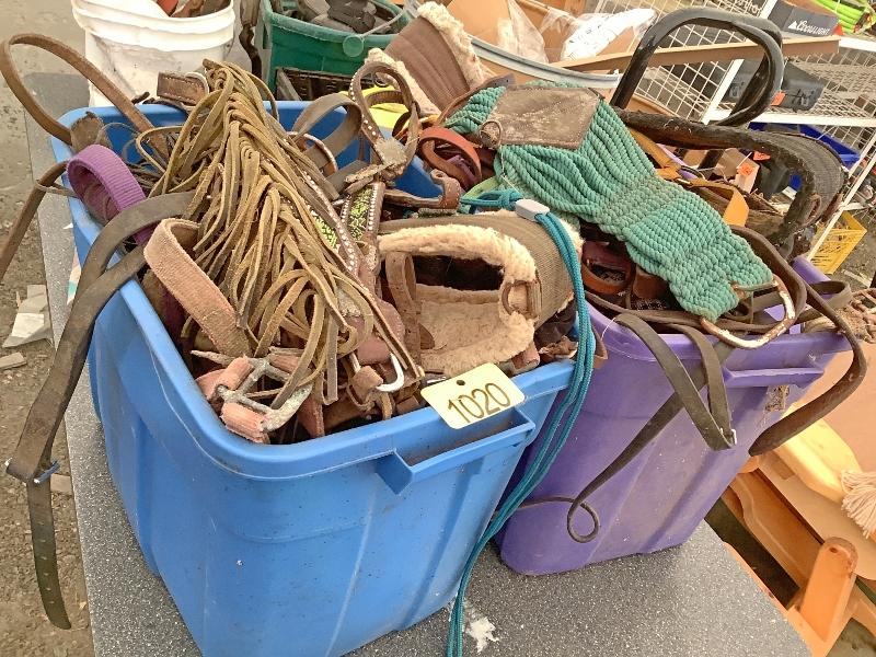 Table of Assorted Tack