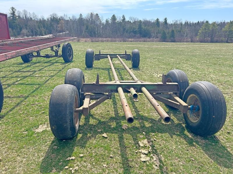 20' Tandem Double Reach Running Gear