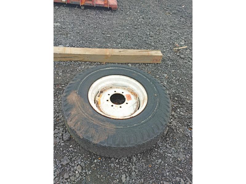 10.00-20 Tire & Rim For 12T Horst Gear