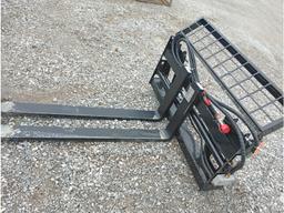 New AGT Hydraulic Adjust Pallet Forks