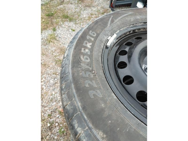 4 - 225/65 R 16 Tires on 5 Bolt Steel Rims