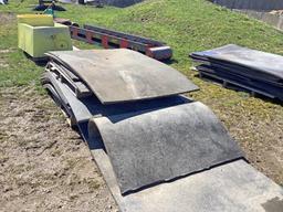 Approximately 18 Foam Cow Mats - Various Sizes