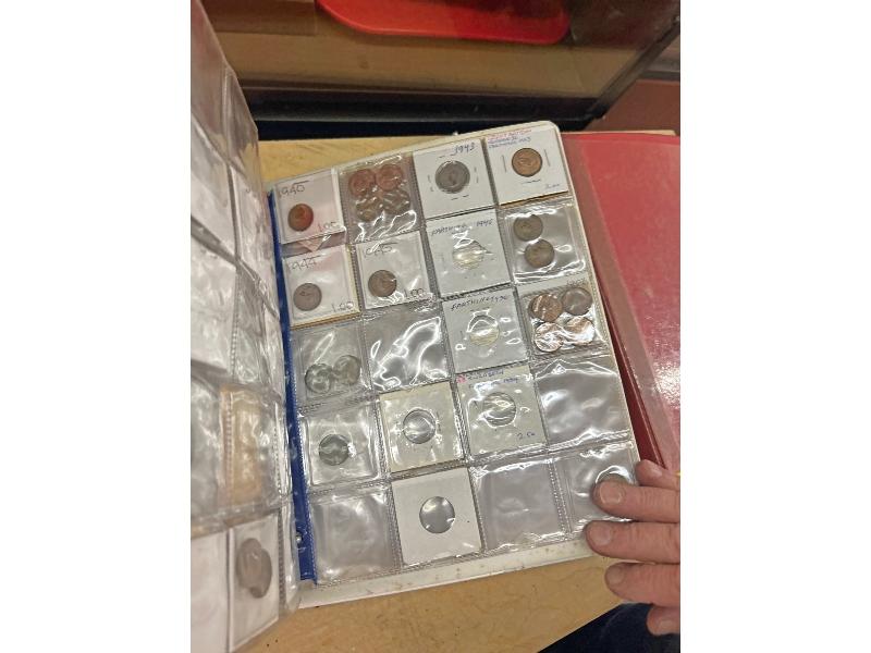 Binder of British Coins